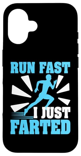 Lauf schnell - ich habe gerade gefurzt Hülle für iPhone 16 Lauf schnell - ich habe gerade gefurzt Hülle für iPhone 16 von Marathon Running And Long-Distance Foot Race