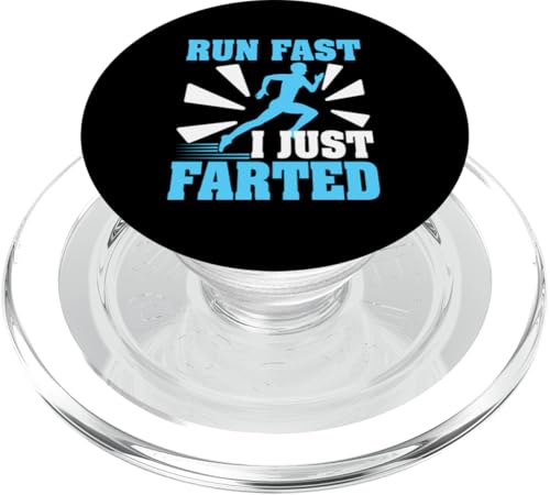 Lauf schnell - ich habe gerade gefurzt PopSockets PopGrip für MagSafe Lauf schnell - ich habe gerade gefurzt PopSockets PopGrip für MagSafe von Marathon Running And Long-Distance Foot Race