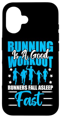 Laufen ist ein gutes Training – Läufer schlafen schnell ein Hülle für iPhone 16 Laufen ist ein gutes Training – Läufer schlafen schnell ein Hülle für iPhone 16 von Marathon Running And Long-Distance Foot Race