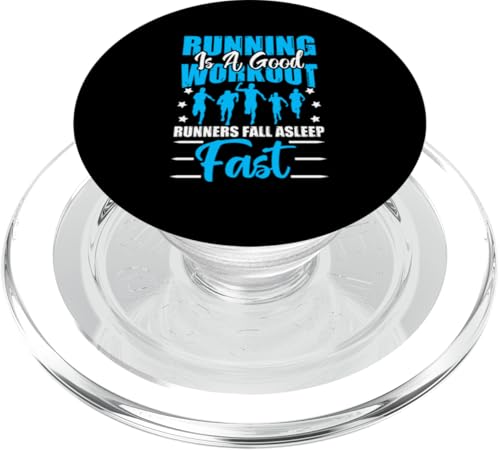 Laufen ist ein gutes Training – Läufer schlafen schnell ein PopSockets PopGrip für MagSafe Laufen ist ein gutes Training – Läufer schlafen schnell ein PopSockets PopGrip für MagSafe von Marathon Running And Long-Distance Foot Race