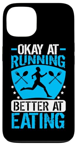 Okay im Laufen - Besser im Essen Hülle für iPhone 13 Okay im Laufen - Besser im Essen Hülle für iPhone 13 von Marathon Running And Long-Distance Foot Race