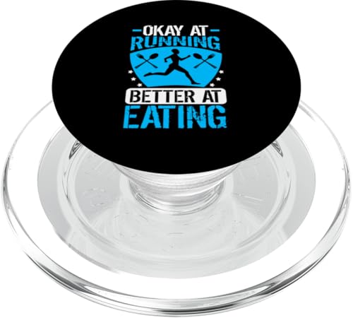 Okay im Laufen - Besser im Essen PopSockets PopGrip für MagSafe Okay im Laufen - Besser im Essen PopSockets PopGrip für MagSafe von Marathon Running And Long-Distance Foot Race