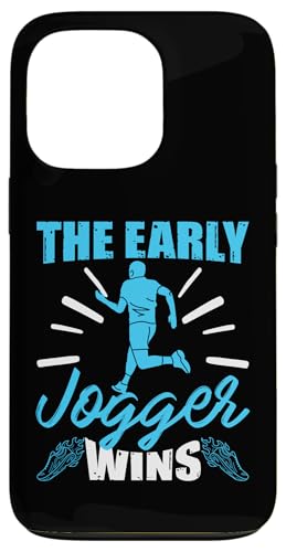 The Early Jogger gewinnt Hülle für iPhone 13 Pro The Early Jogger gewinnt Hülle für iPhone 13 Pro von Marathon Running And Long-Distance Foot Race