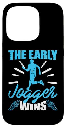The Early Jogger gewinnt Hülle für iPhone 14 Pro The Early Jogger gewinnt Hülle für iPhone 14 Pro von Marathon Running And Long-Distance Foot Race