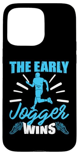 The Early Jogger gewinnt Hülle für iPhone 15 Pro Max The Early Jogger gewinnt Hülle für iPhone 15 Pro Max von Marathon Running And Long-Distance Foot Race