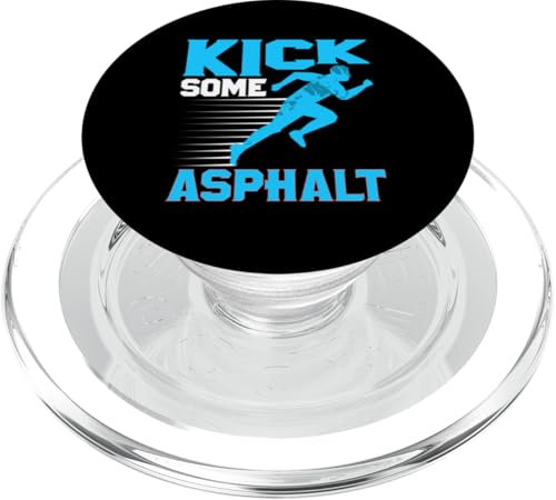 Treten Sie etwas Asphalt PopSockets PopGrip für MagSafe Treten Sie etwas Asphalt PopSockets PopGrip für MagSafe von Marathon Running And Long-Distance Foot Race