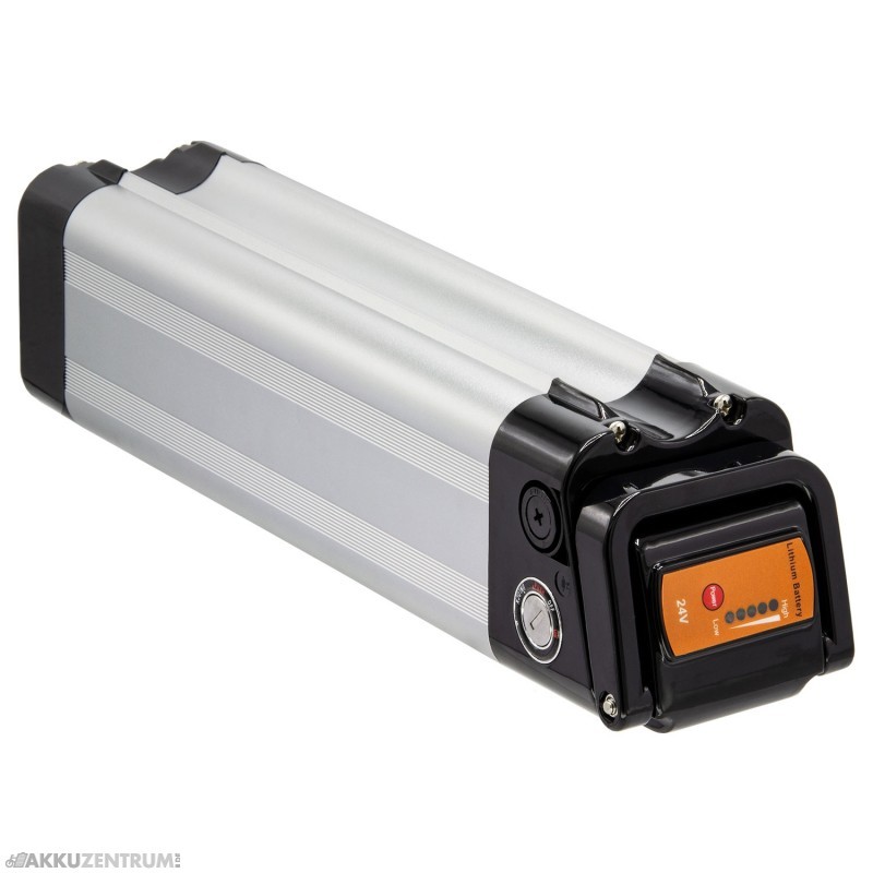 E-Bike Akku Maratron "Silver Fish" XH259 – 25,9V / 12Ah – silber - Sattelrohr E-Bike Akku Maratron "Silver Fish" XH259 – 25,9V / 12Ah – silber - Sattelrohr von Maratron