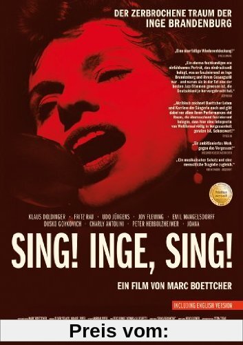 Sing! Inge, sing! - Der zerbrochene Traum der Inge Brandenburg [2 DVDs] von Marc Boettcher