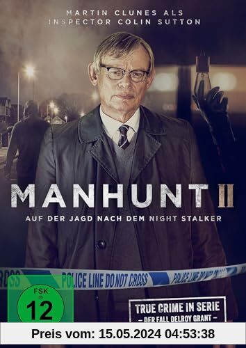 Manhunt II - Auf der Jagd nach dem Night Stalker - Martin Clunes als Inspector Colin Sutton in der britischen True-Crime-Serie [DVD] von Marc Evans