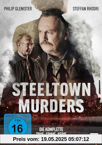 Steeltown Murders / Die komplette vierteilige True-Crime-Serie mit Philip Glenister („Life on Mars“) [2 DVDs] von Marc Evans