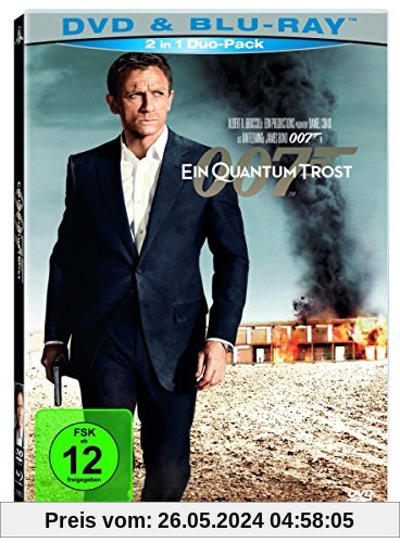James Bond 007 - Ein Quantum Trost (Blu-ray + DVD) von Marc Forster