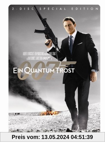James Bond 007 - Ein Quantum Trost (Special Edition, 2-Disc Wende-Steelbook) [2 DVDs] von Marc Forster