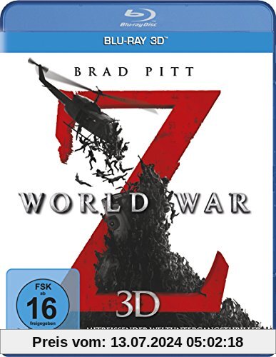 World War Z [3D Blu-ray] von Marc Forster