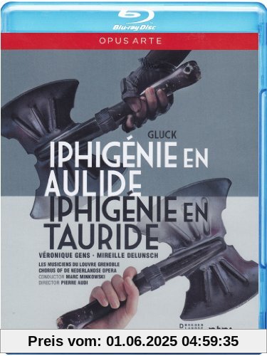 Gluck: Iphigenie en Aulide / Iphigenie en Tauride [Blu-ray] von Marc Minkowski