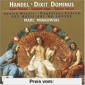 Händel - Dixit Dominus · Salve Regina · Laudate pueri · Saeviat tellus / Massis · Kozaná · Les Musiciens du Louvre · Minkowski von Marc Minkowski