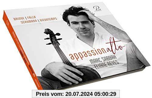 AppassionAlto - Werke für Viola & Piano von Marc Sabbah (Viola)