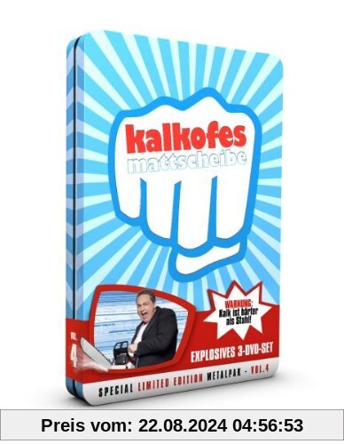 Kalkofes Mattscheibe Vol. 4 (Special Limited Edition, 3 DVDs, Metalpack) von Marc Stöcker