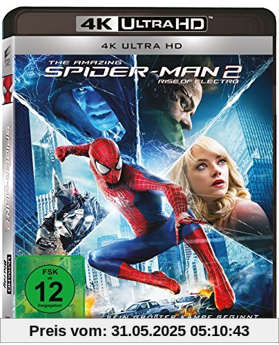 The Amazing Spider-Man 2 - Rise of Electro  (4K Ultra HD) [Blu-ray] von Marc Webb