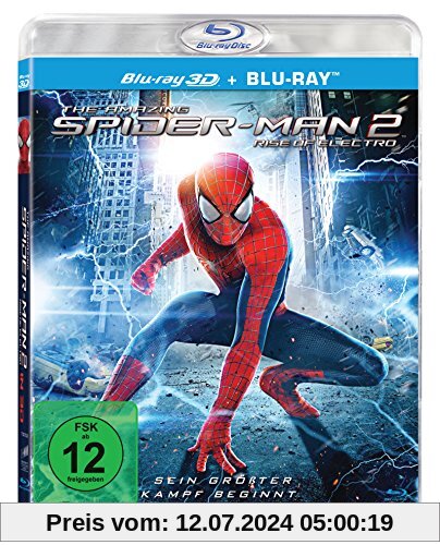 The Amazing Spider-Man 2: Rise of Electro (3D + 2D Version - 2 Discs) [3D Blu-ray] von Marc Webb