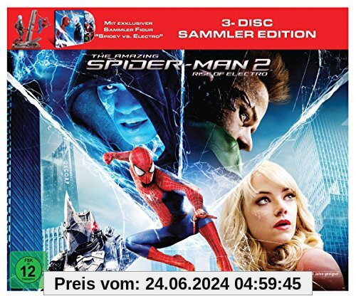 The Amazing Spider-Man 2: Rise of Electro (Figur Spidey vs. Electro +Blu-ray  und Bonus-Blu-ray) von Marc Webb