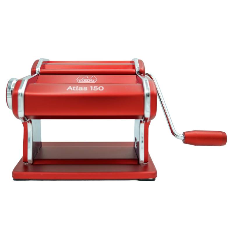 Marcato AT-150-RSO Nudelmaschine Atlas 150, rot (AT-150-RSO) von Marcato