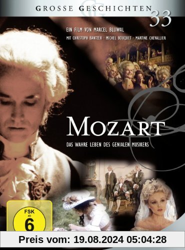 Grosse Geschichten 33 - Mozart [4 DVDs] von Marcel Bluwal