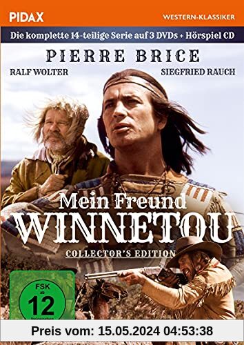 Mein Freund Winnetou - Collectors Edition / Die komplette 14-teilige Serie + Hörspiel CD (Pidax Western-Klassiker) [3 DVDs] von Marcel Camus