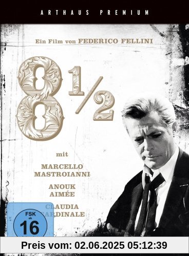 8 1/2 - Arthaus Premium Edition (2 DVDs) von Marcello Mastroianni
