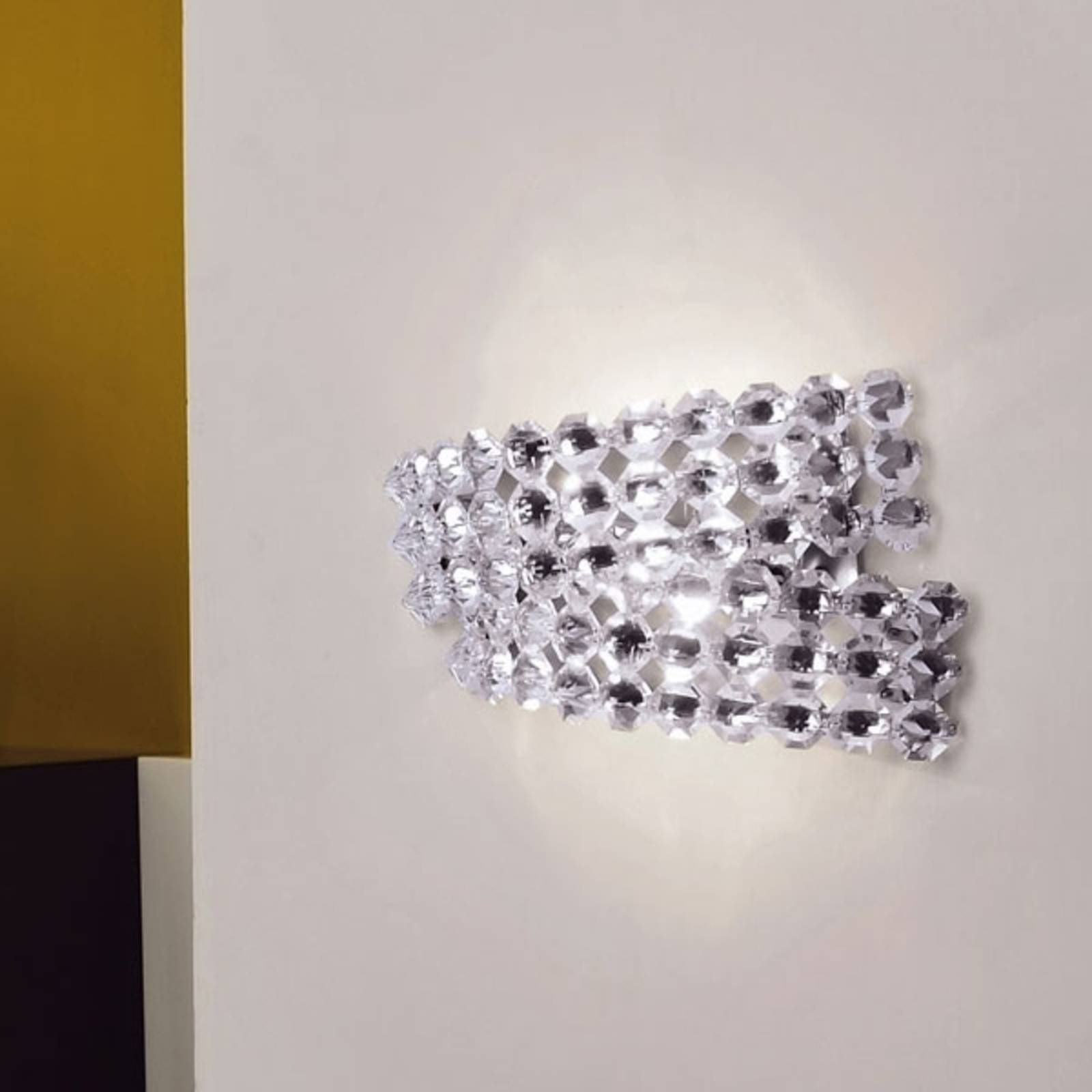 Kristall-Wandleuchte Diamante AP2 Kristall-Wandleuchte Diamante AP2 von Marchetti