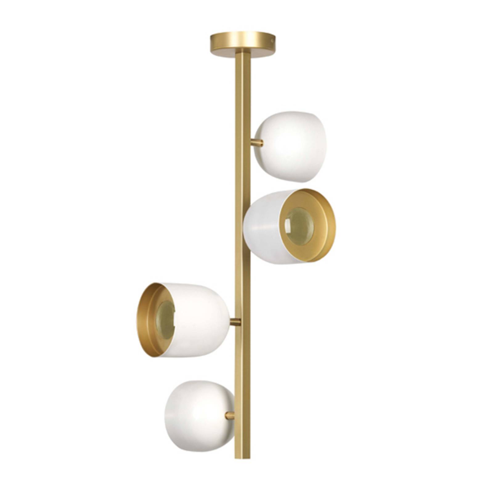 LED-Deckenleuchte Dome, senkrecht, 73 cm, weiß LED-Deckenleuchte Dome, senkrecht, 73 cm, weiß von Marchetti