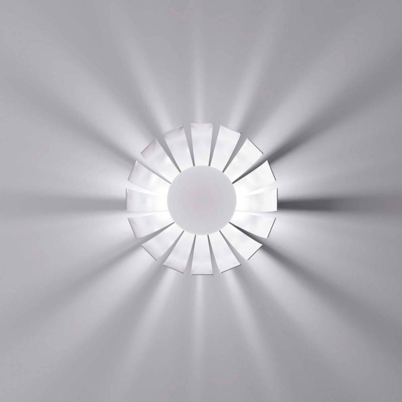 Weiße LED-Designer-Deckenleuchte Loto, 27 cm von Marchetti