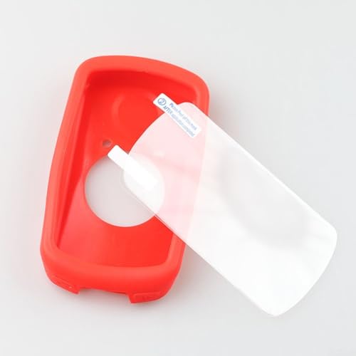 Fahrradcomputer Zubehör Silikon Cover für Garmin Edge 1030 Plus/1030 (rot) von Marchfunny