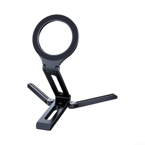 Magnetisches Smartphone-Stativ mit verstellbaren Winkeln, perfekt für die Aufnahme von Momenten (Schwarz) von Marchfunny