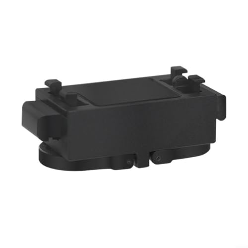 Marchfunny Kompakte Aluminium-Schnellspanner-Halterung, magnetisches Snap-On-Design mit 1/4-Zoll-Gewinde-Befestigung für Insta360 X5 Action-Kamera, Schwarz von Marchfunny