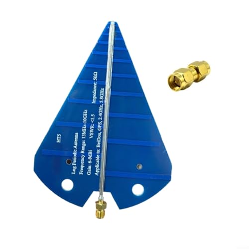 Marchfunny Periodische Protokollantenne mit überlegenen Signalerkennungsfunktionen, Betriebsbereich 1300 MHz bis 10 GHz (blau) von Marchfunny