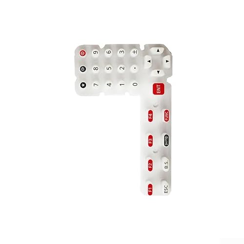 Silikon-Tastatur für die Wartung der Gesamtstation, passend für verschiedene Modelle einschließlich TM02 und GM52 (D) von Marchfunny