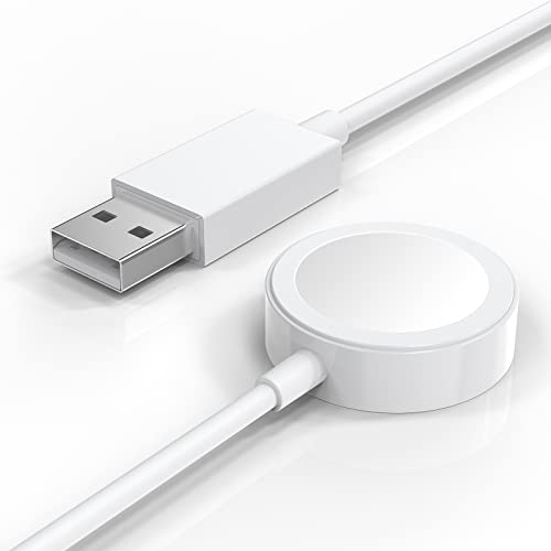 [Aktualisierte Version] Marchpower iWatch Ladekabel, Magnetisches Ladekabel auf USB, 1Meter Drahtloses iWatch-Ladegerät Charging Cable Ladestation Kompatibel mit iWatch Modelle Series 7/SE/6/5/4/3/2/1 von Marchpower