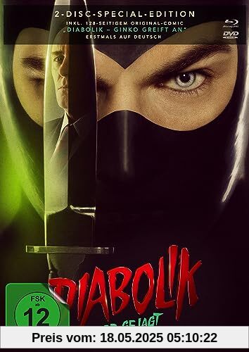 Diabolik wird gejagt - Special Edition mit Comic (Blu-ray+DVD) von Marco Manetti