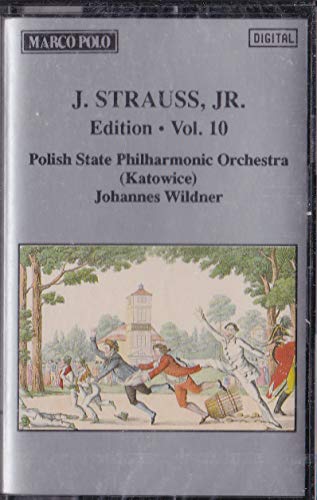 J. Strauss Jr. Edition, Vol. 10 [Musikkassette] von Marco Polo (Gramola)