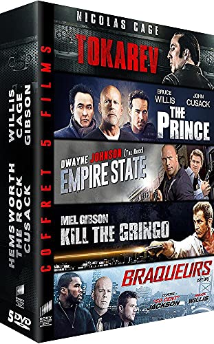 Coffret 5 films : Tokarev + The Prince + Empire State + Kill the Gringo + Braqueurs von Marco Polo