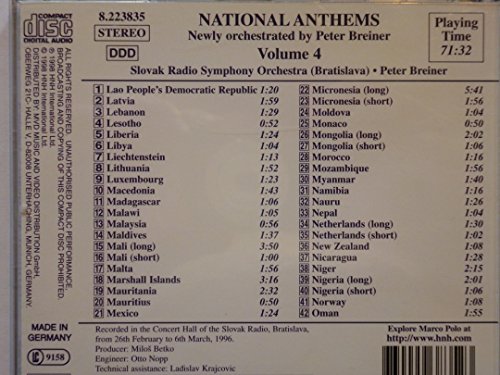 Nationalhymnen Vol. 4 (Länder von Laos bis Oman) von Marco Polo