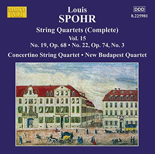 Sämtliche Streichquartette Vol.15 Sämtliche Streichquartette Vol.15 von Marco Polo