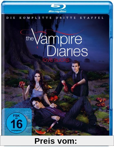 The Vampire Diaries - Die komplette dritte Staffel (4 Blu-rays) [Blu-ray] von Marcos Siega
