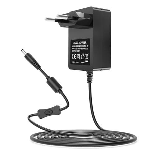 12V DC Netzteil AC/DC 12Volt Adapter Kompatibel mit Hansong DC117-15 DC11715 Hollywood Schlafzimmer Light Up Vanity Make-up Spiegel Glühbirnen DC Netzkabel 12V DC Netzteil AC/DC 12Volt Adapter Kompatibel mit Hansong DC117-15 DC11715 Hollywood Schlafzimmer Light Up Vanity Make-up Spiegel Glühbirnen DC Netzkabel von Mareisa