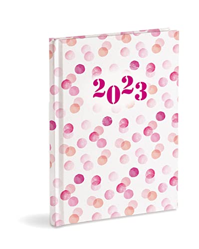 Mareli Terminplaner Organizer 2023, Januar-Dezember 2023, Hardcover, Tagesdecke 15 x 21 cm von Mareli