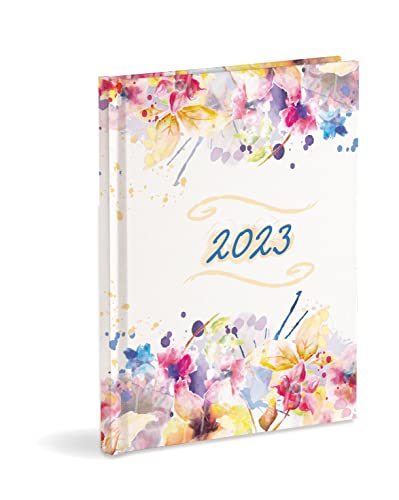 Terminplaner Organizer 2023, Januar-Dezember 2023, Hardcover, Tagesdecke 15 x 21 cm von Mareli