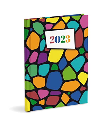 Terminplaner Organizer 2023, Januar-Dezember 2023, Hardcover, Tagesdecke 15 x 21 cm von Mareli