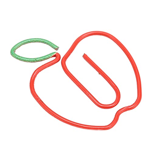 100pcs Niedliche Papierclips Einzigartige Fruchtformbeschichtung Verhindern Schlägerbindemittel Papierclips für Dokumente Klassifizierung Office Supplies 100pcs Niedliche Papierclips Einzigartige Fruchtformbeschichtung Verhindern Schlägerbindemittel Papierclips für Dokumente Klassifizierung Office Supplies von Marhynchus