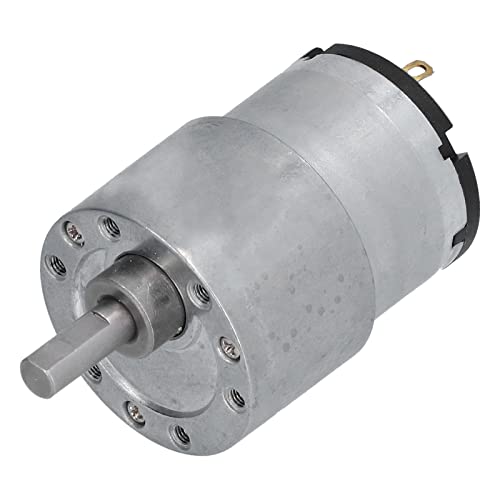 12 -V -Zahnradmotor Langlebige Geschwindigkeitsreduzierung CW CCW Motoren für Smart Home Geräte und Roboter, Metallgetriebe für die Industrielle Automatisierung [1 x] (35RPM) von Marhynchus