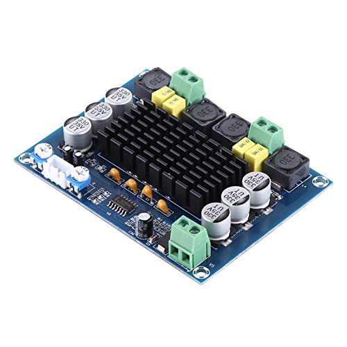 120W+120W Dual Channel Stereo Elektronischer Verstärker mit Schwarzem Kühlkörper für Audio -Hobbyisten und -Enthusiasten von Marhynchus
